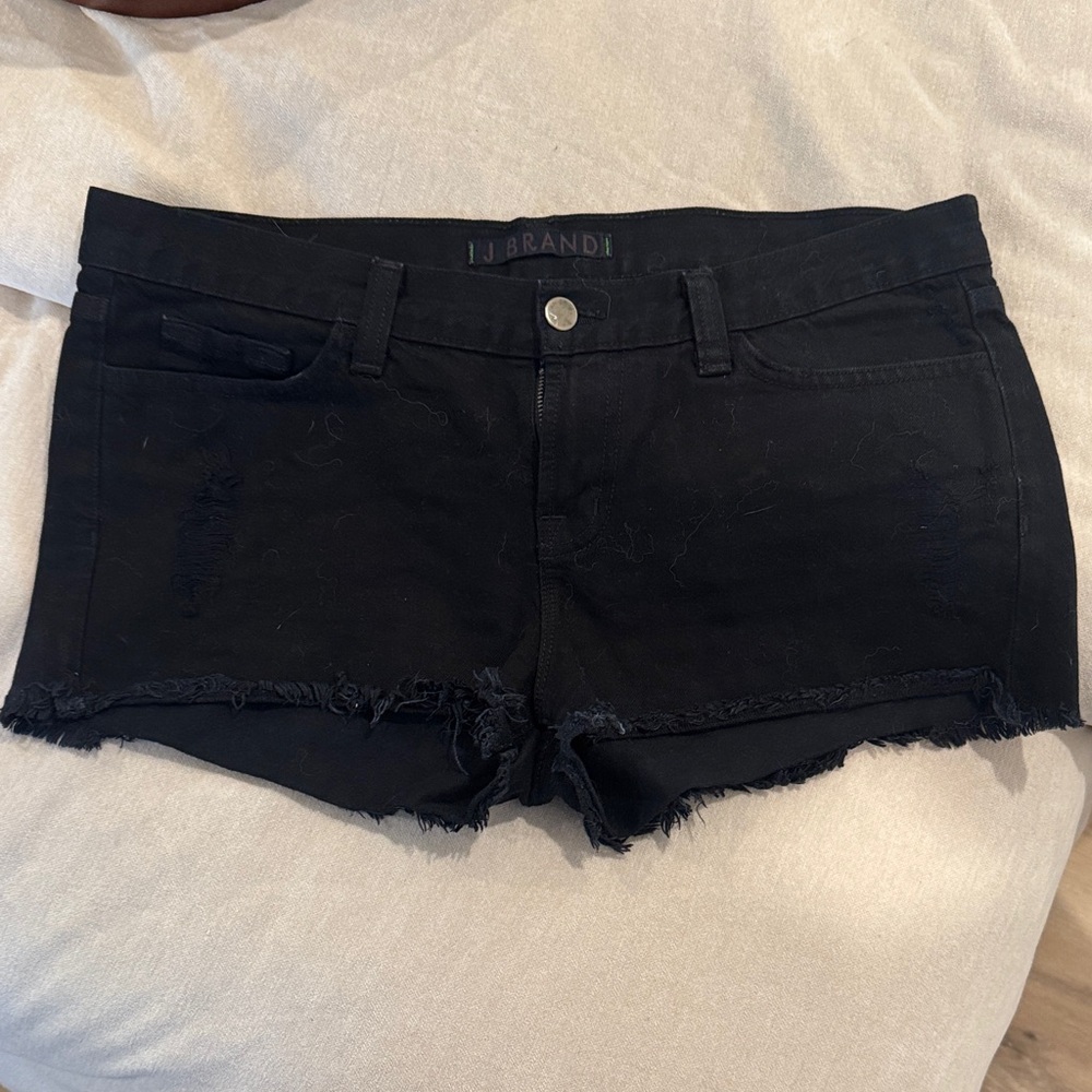J Brand Women's Dark Denim Jean Shorts